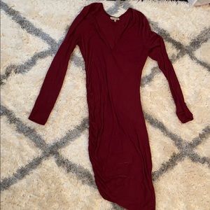 Maroon dress